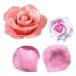  роза лепесток молдинг 3D силикон mold aroma высокий Stone камень . ручная работа мыло resin полимерная масса для моделирования 