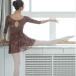  новый цвет появление! балет Leotard взрослый форма ba Rely na Dance балет сопутствующие товары ballet накладка имеется плечо короткий рукав прозрачный урок надеты ...