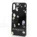 Givenchy GIVENCHY iphone XS кейс черный цветочный принт смартфон кейс бренд мелкие вещи iPhone кейс [hon][ б/у ]