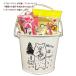  confection assortment gift gla ton Bear. tin plate. bucket 