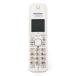 . покупка [ б/у ]Panasonic расширение беспроводная телефонная трубка KX-FKD401-W корпус только батарейка покрытие нет 