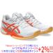 asics Asics 24.0cm гандбол обувь женский POWERBREAK FF 1072A104 102 белый / vivid коралл 