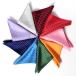  pocket square шелк точка принт сделано в Японии рука ..