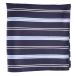  pocket square EXCY FORMAL VANNERS шелк полоса темно-синий шелк 