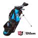  Wilson PROSTAFF JGI Junior SMALL Club 4 шт. комплект крышка головки цилиндров caddy bag имеется 5~8 лет предназначенный Golf WILSON