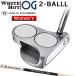  Odyssey женский WHITE HOT OG белый hot o-ji-2-BALL короткая клюшка STROKE LAB вал ( white pearl ) [2022 модель ][ODYSSEY]