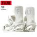 24-25 паяльный флюс крепления X ef "теплый" белый FLUX XF OffWhite M(25.0-27.5cm) мужской женский крепления крепление сноуборд 
