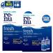 boshu ром re новый свежий 355ml 4шт.@ контактные линзы жидкость для мытья бесплатная доставка 