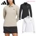  Adidas Golf adidas Golf одежда для гольфа дамский рубашка с длинным рукавом CLIMAWARM Basic стрейч . пот скорость .[ UB049 ] 2026 осень-зима модель [ наш магазин наличие товар ]