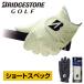  Bridgestone Golf Япония стандартный товар TOUR GLOVE Short спецификация искусственная кожа мужской Golf перчатка ( левый рука для ) GLG12 Short спецификация 