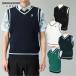  Bridgestone Golf BridgestoneGolf одежда для гольфа мужской вязаный лучший V шея простой [ IGM01C ] 2026 весна лето модель [ наш магазин наличие товар ]