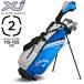 Callaway Callaway Япония стандартный товар все в одном Junior комплект Xj 2 ( рост 115~135cm ) 2026 новый товар [ 6 шт. комплект ( W#1,FW,I#7,I#9,SW, короткая клюшка ) +s