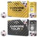 [ ограниченный товар ] Callaway Callaway Япония стандартный товар CHROME TOUR TRUTRACK Хромированный Tour tu Roo грузовик 2024 модель мяч для гольфа 1 дюжина (12 штук ) [ наш магазин наличие товар ]