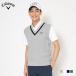  Callaway Golf Callaway GOLF одежда для гольфа мужской лучший V шея вязаный [ C26119100 ] 2026 весна лето модель [ наш магазин наличие товар ]