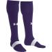  Under Armor UATEAMSOCCERSOCKSUA команда футбол носки PURPLE/WHITE