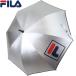 FILA filler regular goods all weather UV cut parasol . rain combined use Jump type silver umbrella [ 10002832 ]