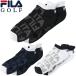 FILA GOLF filler Golf стандартный товар мужской Golf предотвращение скольжения имеется лодыжка носки 2025 новый товар [ 785-930 ]