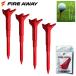 FIRE AWAY TEE fire a way чай стандартный товар 5° передний . чай GOLF TEE Golf чай [ общая длина 82.5mm ( 4 шт. входит ) ]