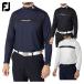  foot Joy FOOTJOY одежда для гольфа мужской длинный рукав mok шея рубашка . пот скорость . стрейч [ FJ-F24-S07 ] осень-зима одежда [ наш магазин наличие товар ]