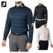  foot Joy FOOTJOY одежда для гольфа мужской рубашка с длинным рукавом . пот скорость .[ FJ-F24-S13 ] осень-зима одежда [ наш магазин наличие товар ]