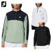  foot Joy FOOTJOY одежда для гольфа мужской жакет стрейч водоотталкивающий теплоизоляция hybrid 3D половина Zip [ FJ-F25-O02 ] осень-зима одежда [ наш магазин наличие товар ]