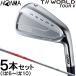 �z���} HONMA GOLF �{�ԃS���t���K�i T//WORLD �c�A�[���[���h TOUR V �A�C�A�� 2026�V���i NSPROMODUS3 for T//WORLD BLACK�X�`�[���V���t�g 5�{�Z�b�g(I6-I10)