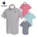  Le Coq s Porte .fle coq sportif одежда для гольфа мужской рубашка с коротким рукавом [ LG5SHS06M ]. пот скорость . стрейч UPF50+ SUNSCREEN 2025 весна лето модель [ наш магазин наличие товар ]