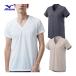 MIZUNO Mizuno стандартный товар лёд Touch Quick do Ryan da-V шея рубашка с коротким рукавом [ C2JAA103 ][ наш магазин наличие товар ]