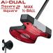 ODYSSEY Odyssey Япония стандартный товар Ai-DUAL Square 2 Square MAX 1/2-BALL короткая клюшка 2026 новый товар ход labo120 черный steel вал 