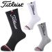 Titleist Titleist Japan regular goods regular height men's Golf socks [ TSMS1697 ]