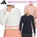  Adidas Golf монограмма mok шея рубашка с длинным рукавом женский Golf одежда [Adidas Golf MKS43]. пот скорость .UPF 50+
