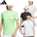  Adidas Golf 3 полоса s сетка отдушина короткий рукав mok рубашка обвес reti женский Golf одежда [ADIDAS GOLF IKK64]