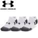  Under Armor UA Performance Tec no- шоу носки 3 пар комплект 1379503-100 почтовая доставка бесплатная доставка 