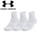 Under Armor UA тренировка хлопок заднее крыло носки (3 пар комплект ) 1386372-100 почтовая доставка бесплатная доставка 