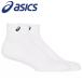  Asics носки 13. ..~ пятка до. длина 13cm 3033B870-100 мужской почтовая доставка бесплатная доставка 