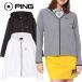  булавка PING общий обратная сторона сетка полиэстер стрейч блузон женский Golf одежда 622-2120206