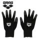  Arena плавание купальный костюм "надеты" перчатка мужской женский AS5SAZ60U-BKBK почтовая доставка бесплатная доставка 