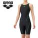  Arena плавание рейсинг One-piece леггинсы открытый задний * половина нога девушки AS5SRC53G-BKBK почтовая доставка бесплатная доставка 