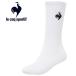  Le Coq le coq sportif 2P one отметка носки мужской женский QMAVJB10-WHWH почтовая доставка бесплатная доставка 