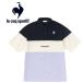  Le Coq le coq sportif лопатка nkaSUNSCREEN олень. . переключатель . рубашка-поло мужской QMMVJA41-NVPP почтовая доставка бесплатная доставка 