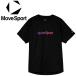  Descente DESCENTE MOVESPORT Move спорт короткий рукав p Ractis рубашка SV6SHT00U-BKPL мужской женский почтовая доставка бесплатная доставка 