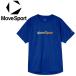  Descente DESCENTE MOVESPORT Move спорт короткий рукав p Ractis рубашка SV6SHT00U-BL00 мужской женский почтовая доставка бесплатная доставка 