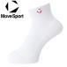  Descente DESCENTE MOVESPORT Move спорт носки SV6SSO02U-WH10 мужской женский почтовая доставка бесплатная доставка 