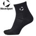  Descente DESCENTE MOVESPORT Move спорт носки SV6SSO05U-BK00 мужской женский почтовая доставка бесплатная доставка 
