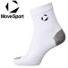  Descente DESCENTE MOVESPORT Move спорт носки SV6SSO06U-WH00 мужской женский почтовая доставка бесплатная доставка 