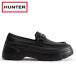  Hunter li штраф do Explorer Flat пена Loafer - черный UFF2251LEA-BLK