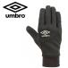  Umbro Jr. поле плеер перчатка Junior UUDSJD54-BKSL почтовая доставка бесплатная доставка 