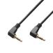  audio cable L type 3.5mm stereo Mini plug ( male - male ) 0.3m black C-082