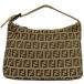  Fendi сумка аксессуары сумка бежевый Brown z ключ no2228 8N0001 028 прекрасный товар парусина 