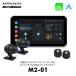  for motorcycle display audio waterproof 6.1 -inch Smart monitor drive recorder rom and rear (before and after) bike navi CarPlay MAXWIN M2-01